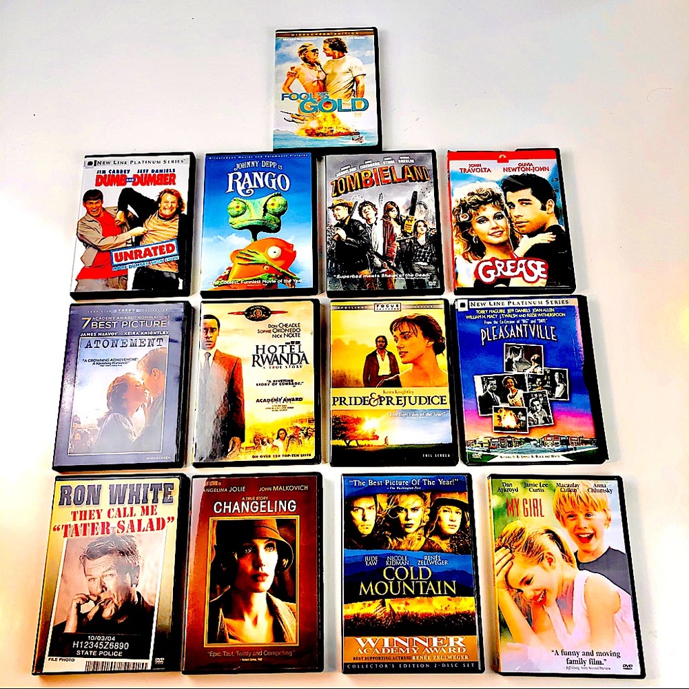 Lot of 13 DVDs